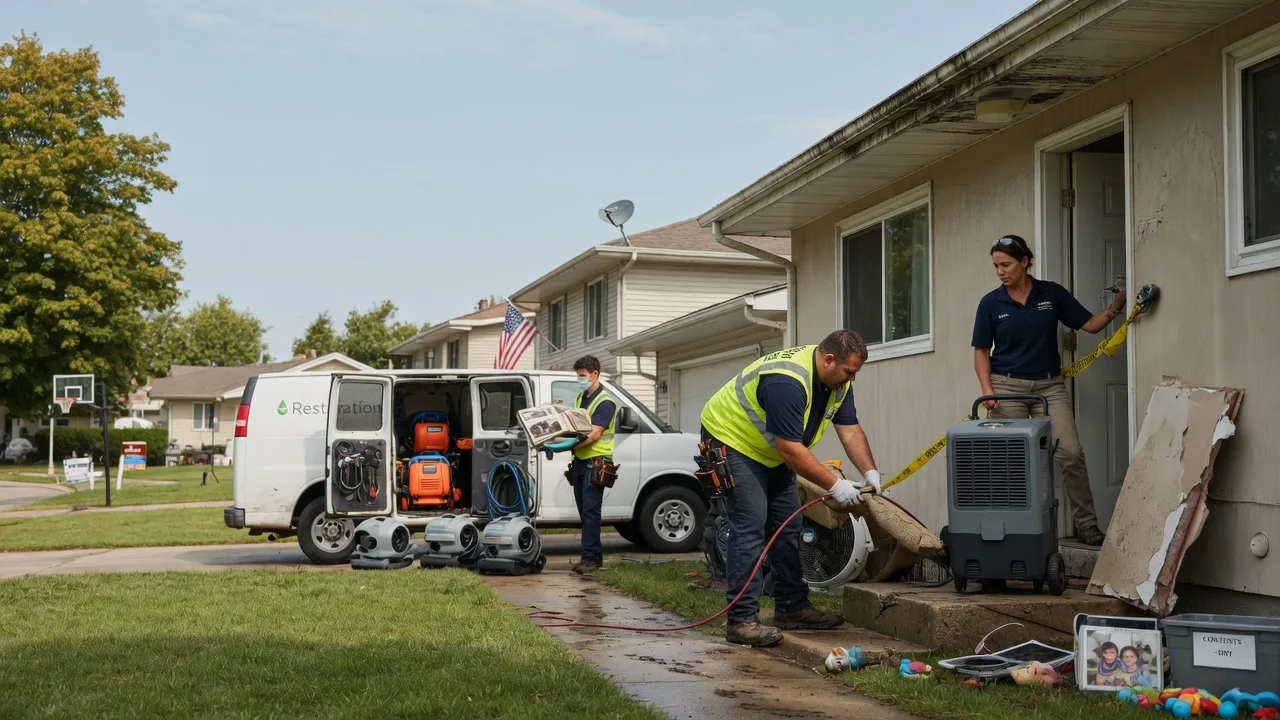 Water Damage Restoration in Rhodesdale, MD near me